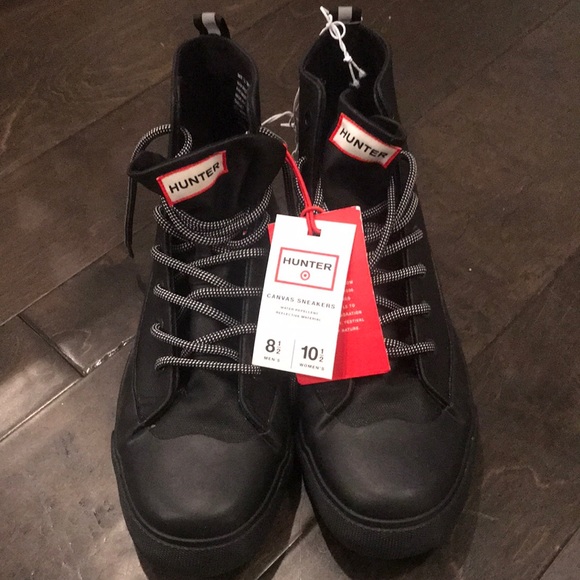 Hunter for Target Shoes - NWT Hunter for Target Black Canvas Sneakers